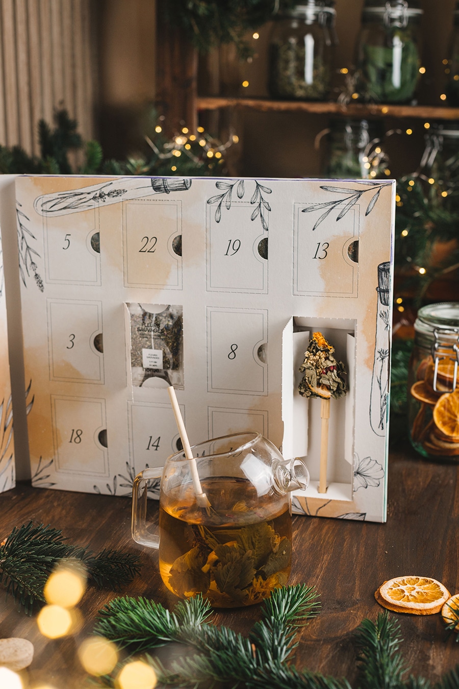 calendrier de l'avent 2025 tisanes