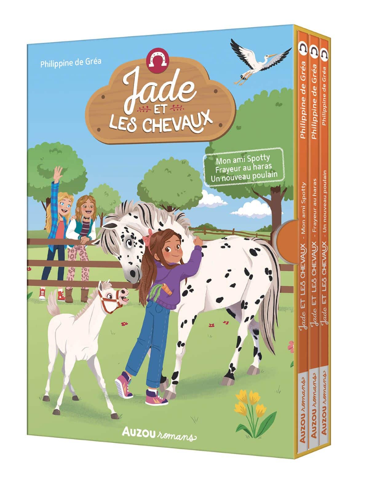 jade et les chevaux coffret
