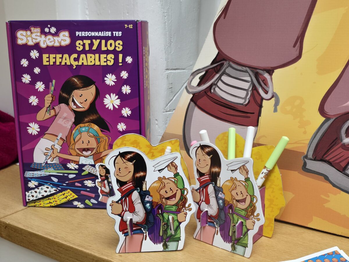 coffret stylos les sisters