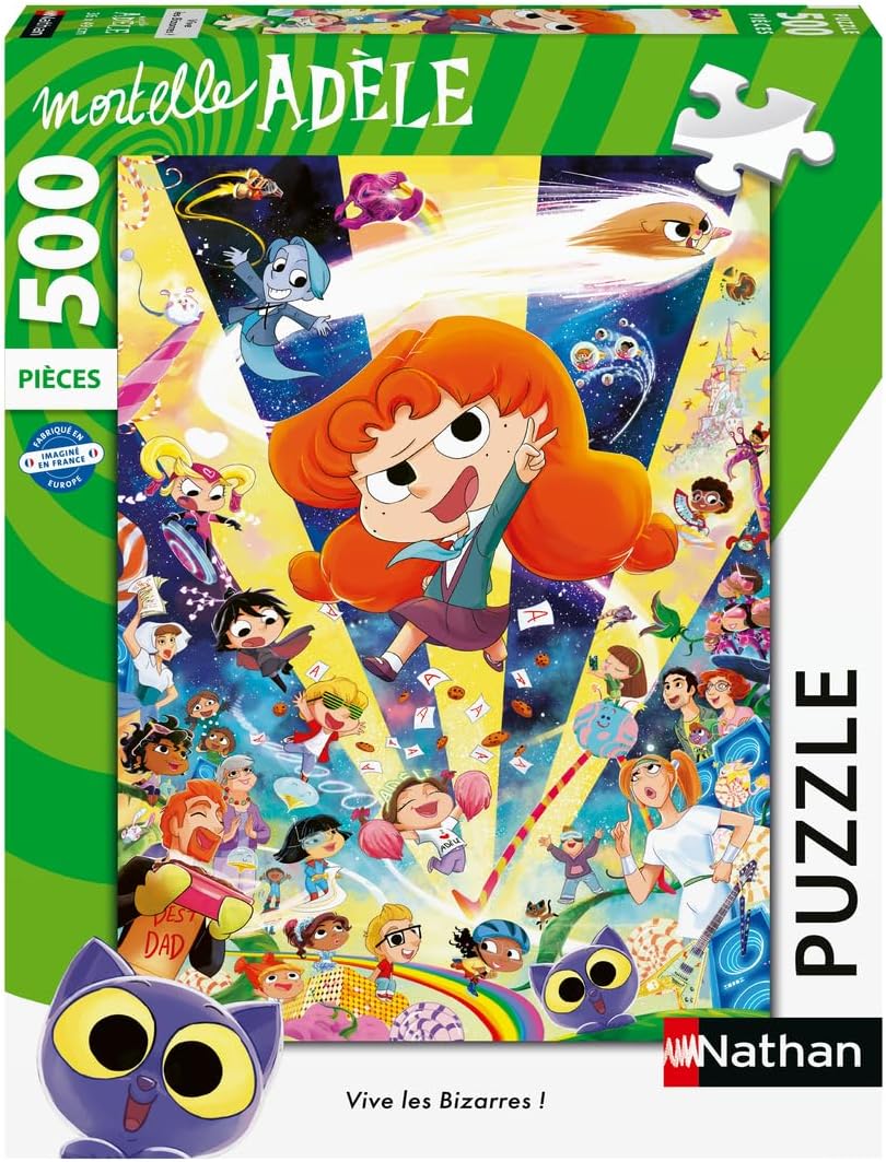 puzzle mortelle adèle 500 pièces