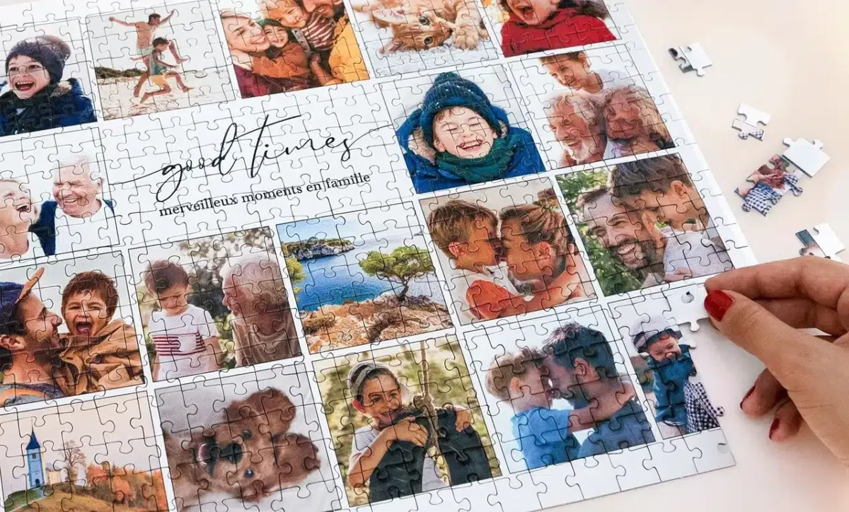 impression photo puzzle personnalisé