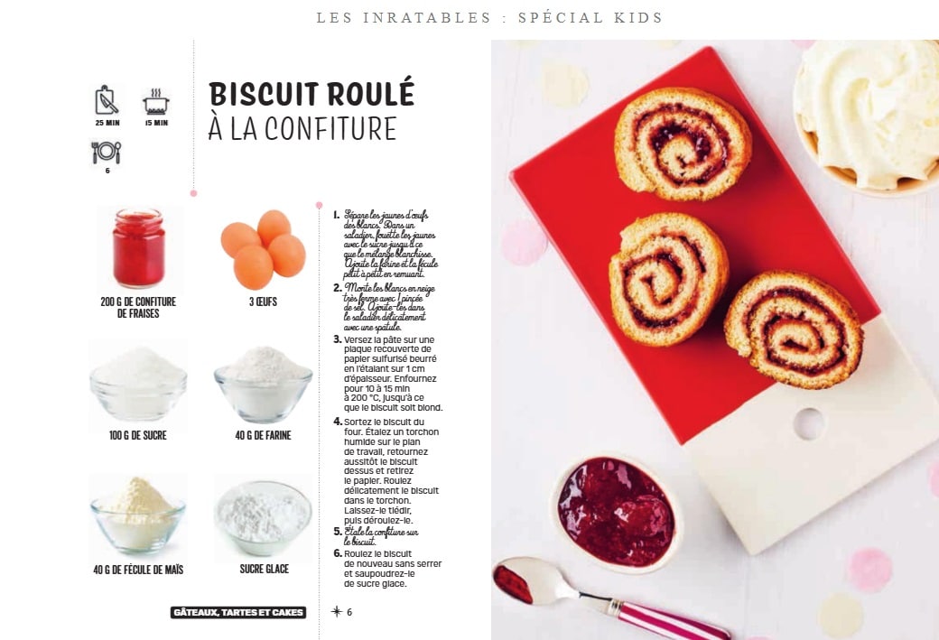 livre cuisine enfant les inratables