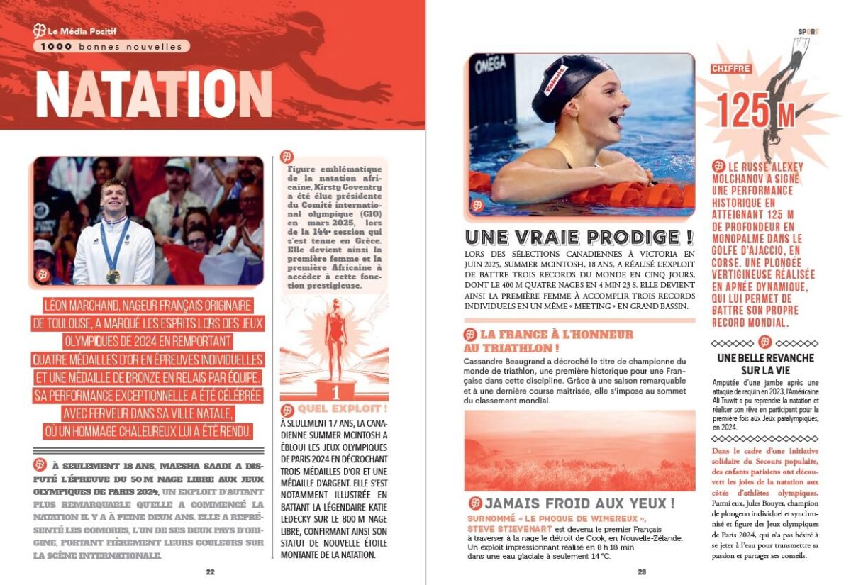 beau livre positif ado