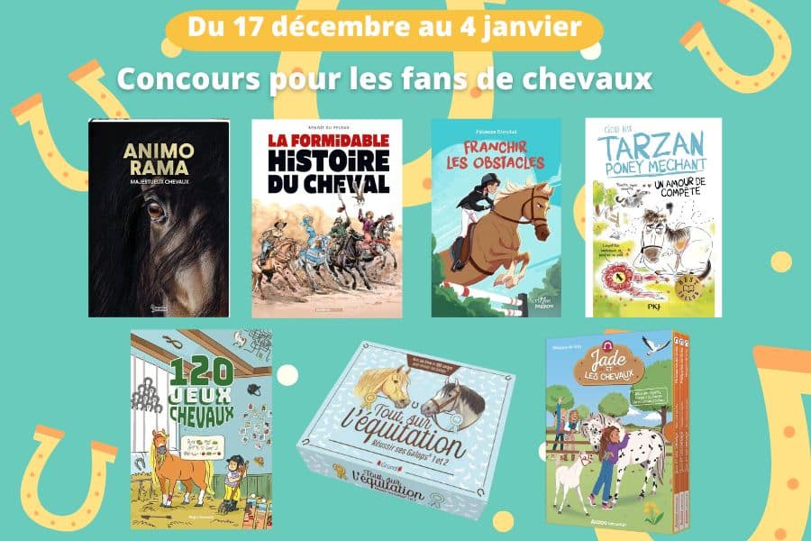 concours livres chevaux mafamillezen