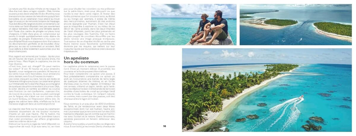 beau livre pour un passionné des océans