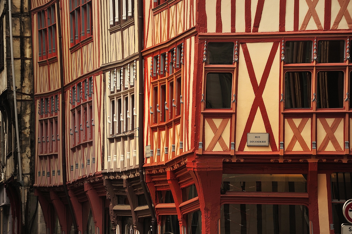 maisons pans de bois rouen
