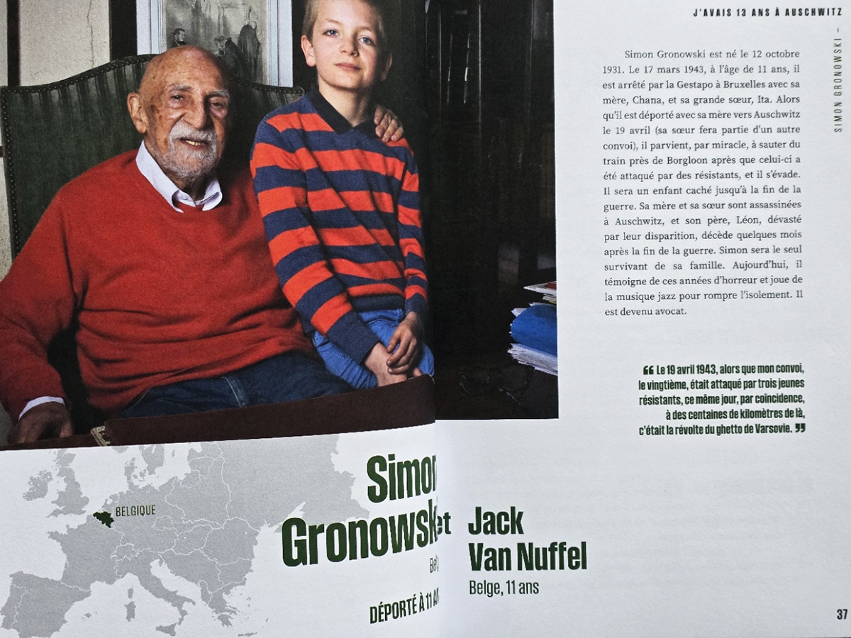 témoignage ancien déporté camps nazi