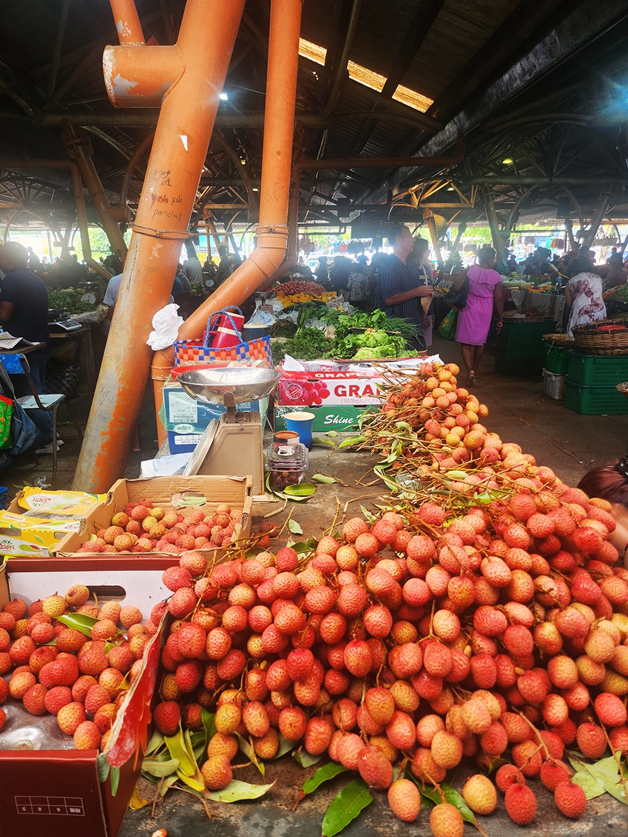 ou acheter des litchis à maurice