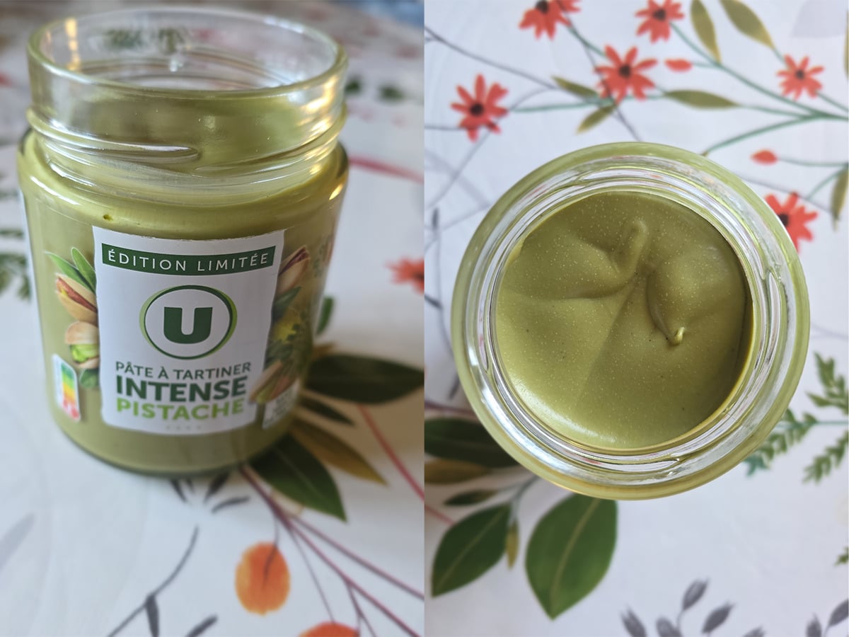 pate a tartiner pistache U avis