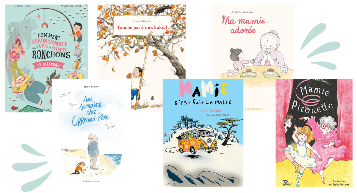 livres enfants sur les liens intergénérationnels