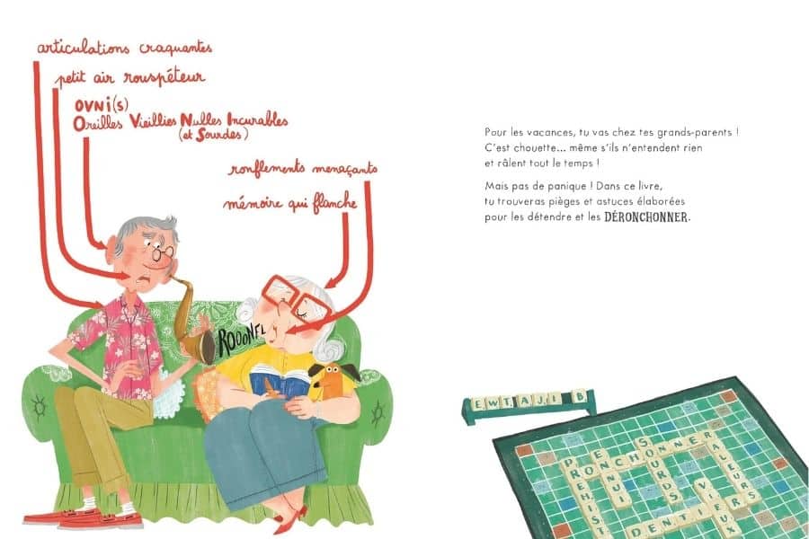 album jeunesse sur relations grands-parents petits-enfants