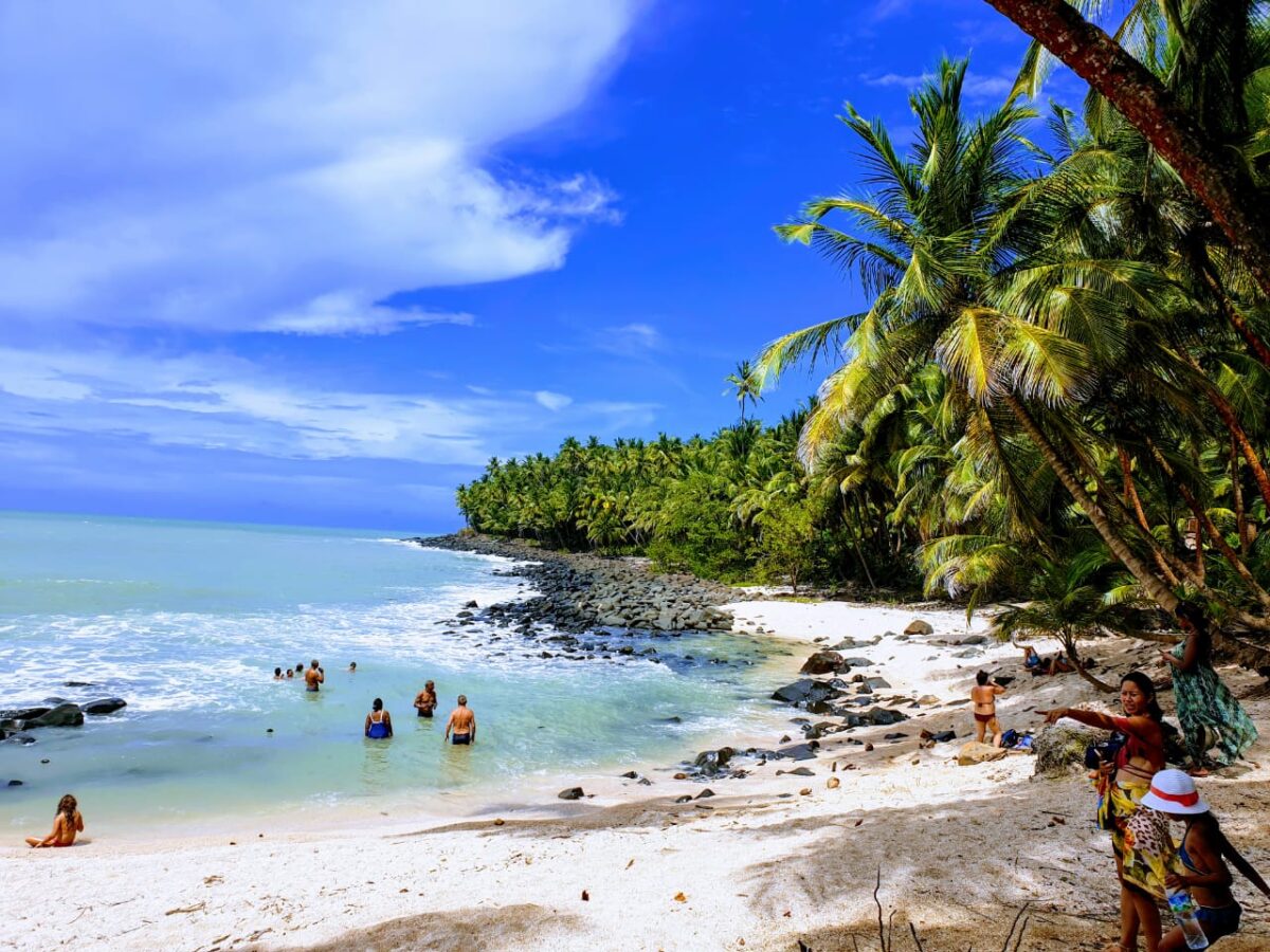 baignade plage de l'ile saint joseph