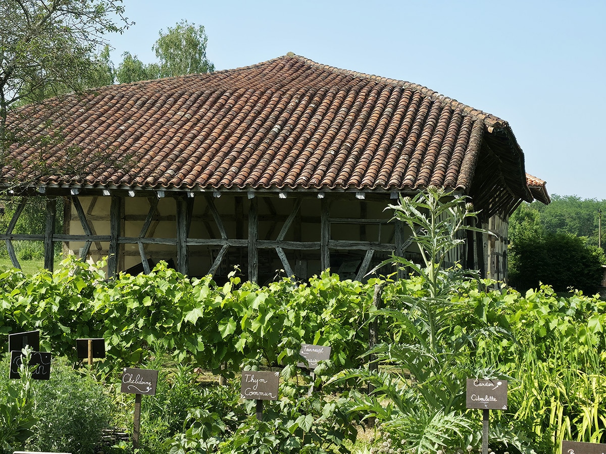 jardin ferme de la forêt courtes dans l'Ain