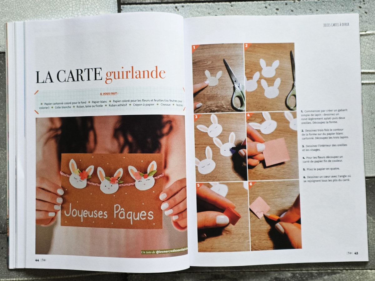 diy carte de pâques