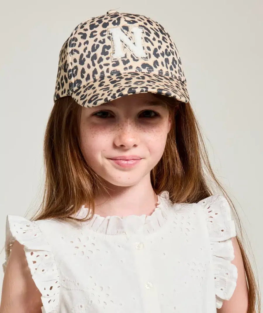 casquette enfant leopard printemps-été