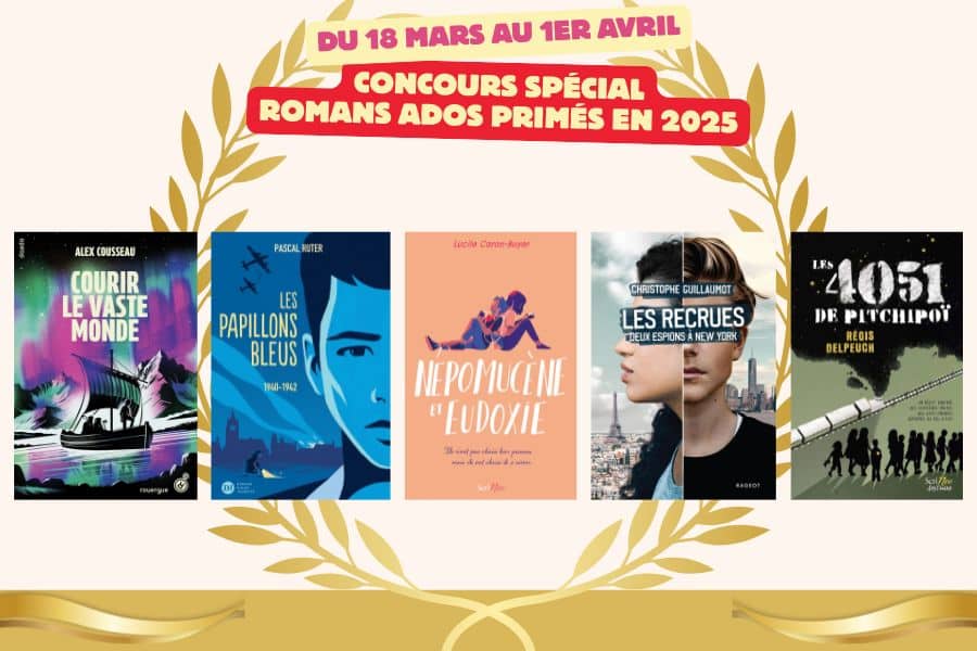 concours romans ados primés mafamillezen