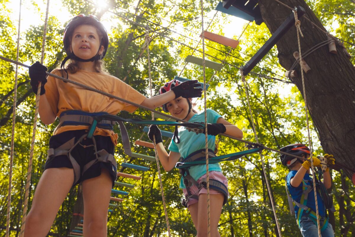 accrobranche fete anniversaire enfant 10 ans