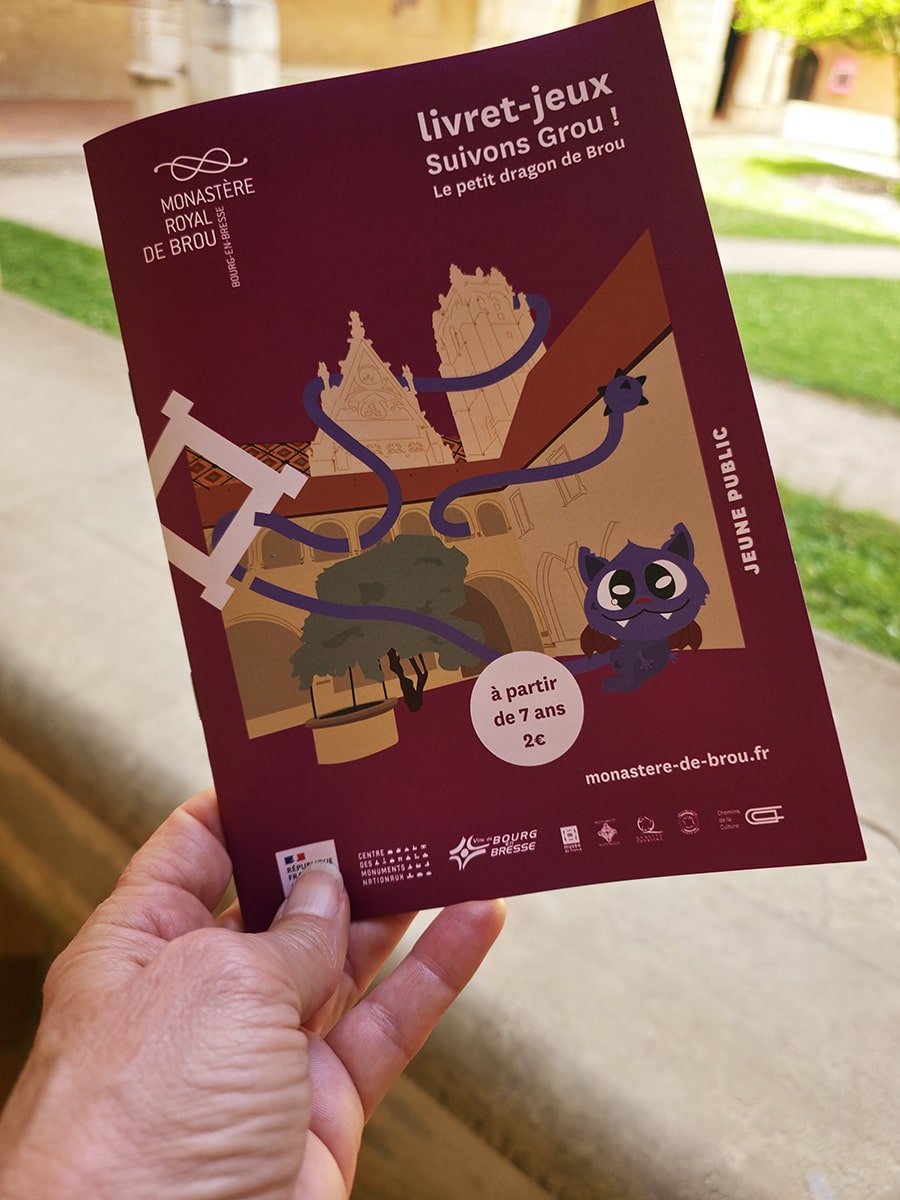 livret jeu du monastère de brou à partir de 7 ans