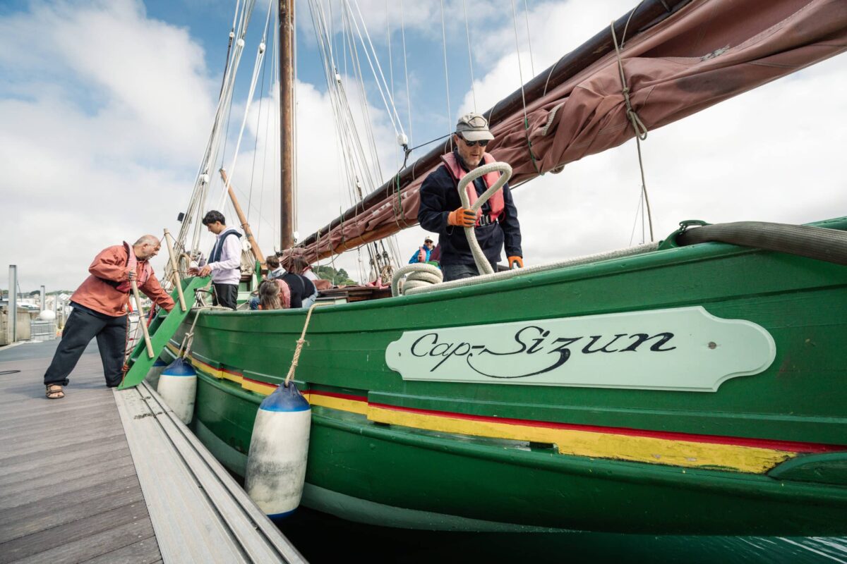 découverte de la vie de langoustier à bord du Cap Sizun à Audierne