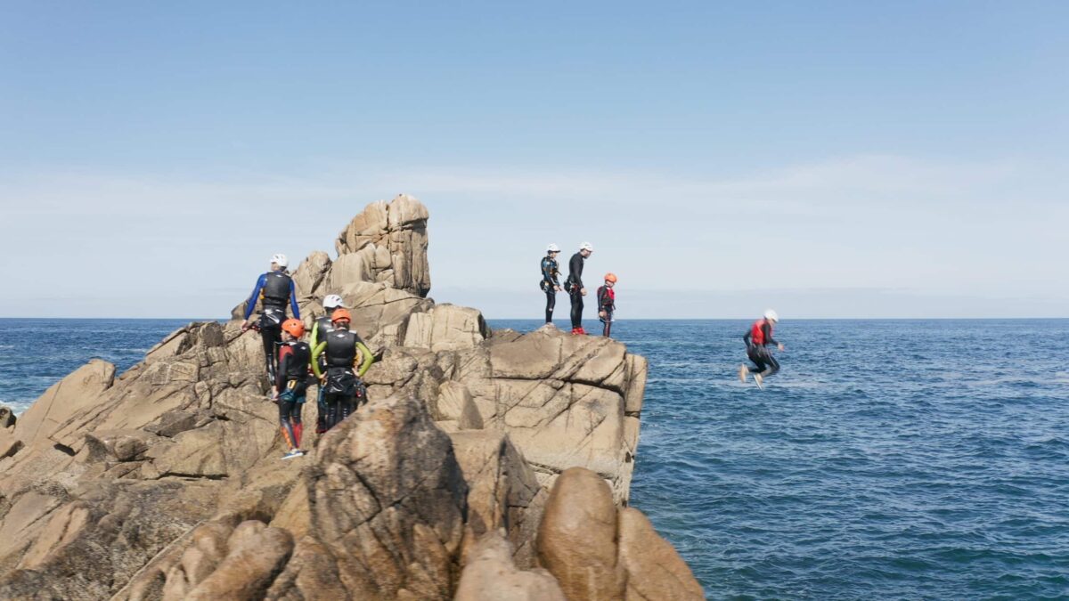canyonile à la pointe de Primel