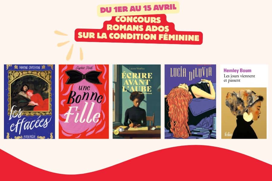 concours romans ados feminisme mafamillezen