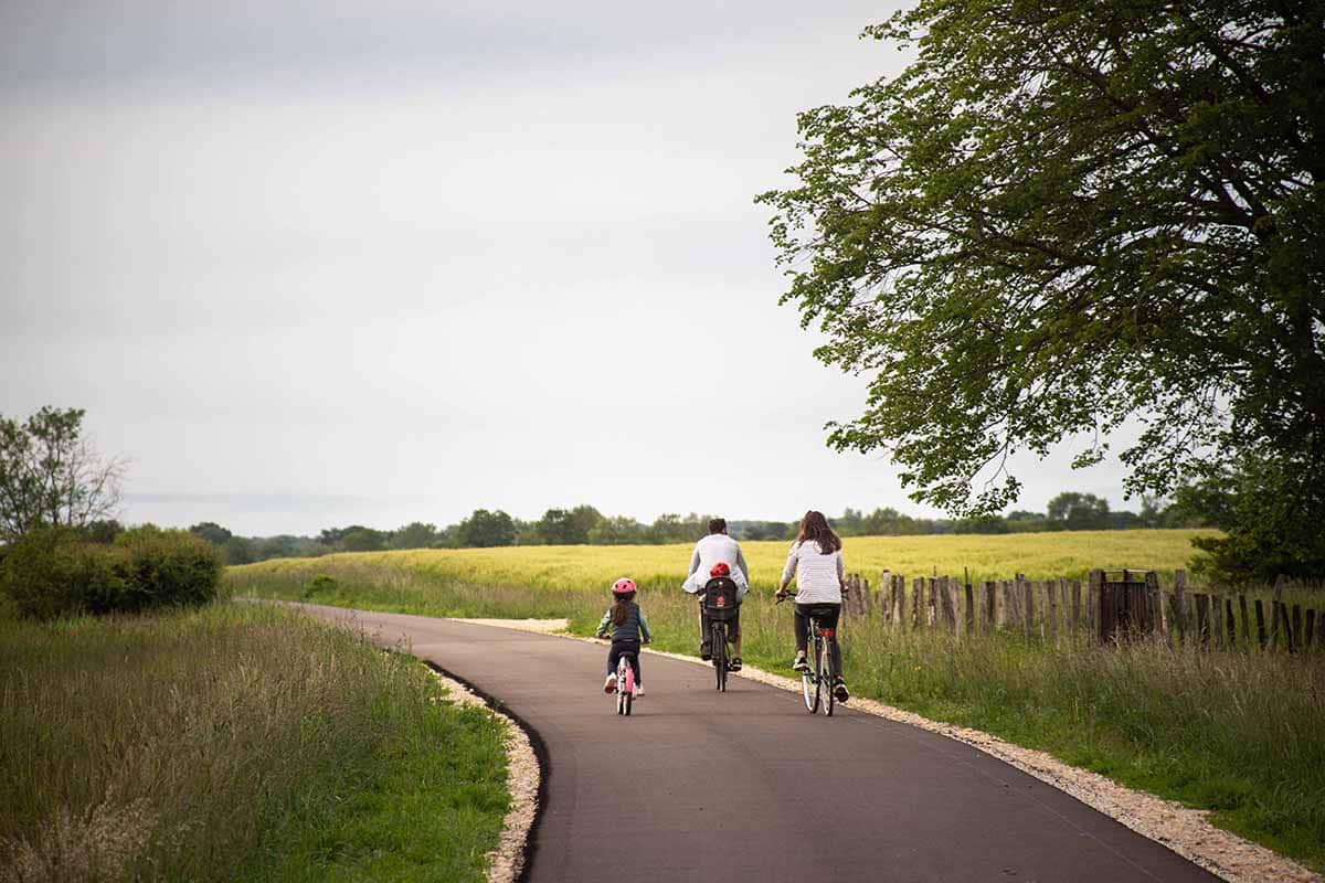 voie verte la traverse dans l'ain