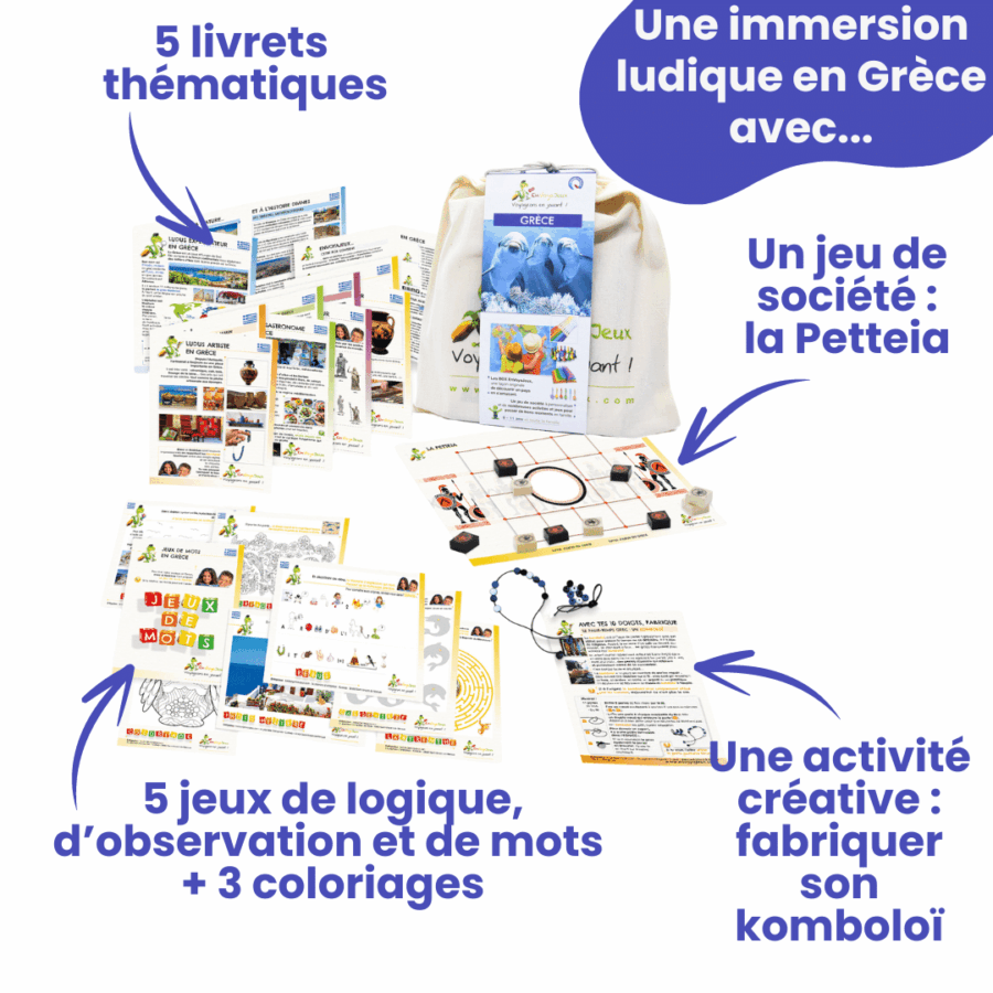 kit envoyajeux grèce