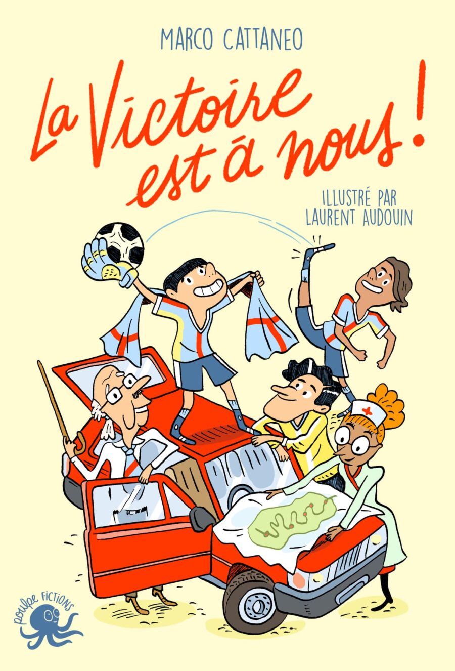 la victoire est à nous livre Roman drôle pour les juniors : " la victoire est à nous ! "