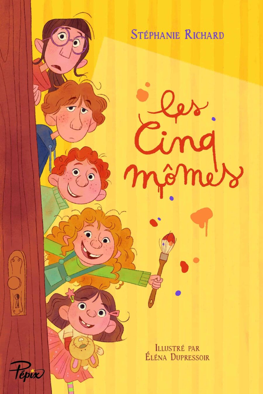 les cinq momes livre Roman drôle : "Les cinq mômes"