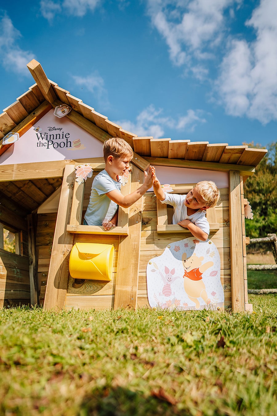 cabane en bois pour enfant winnie l'ourson Wickey