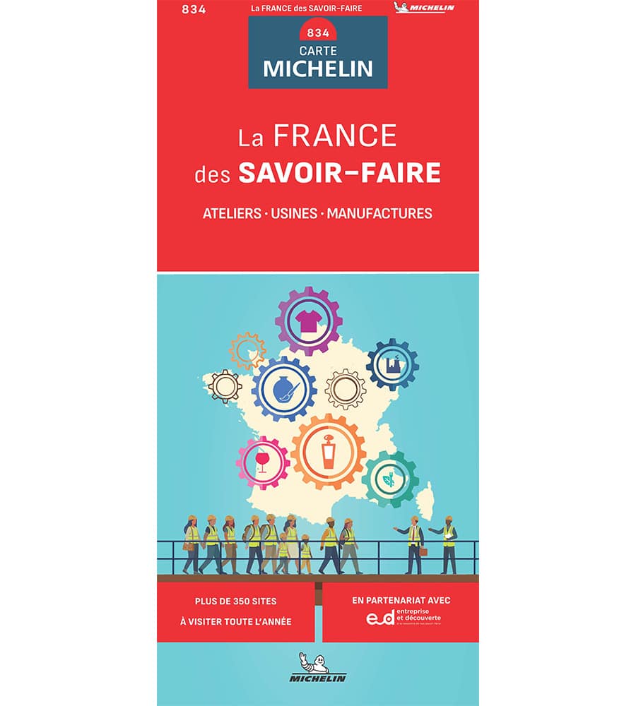 carte michelin la france des savoir faire