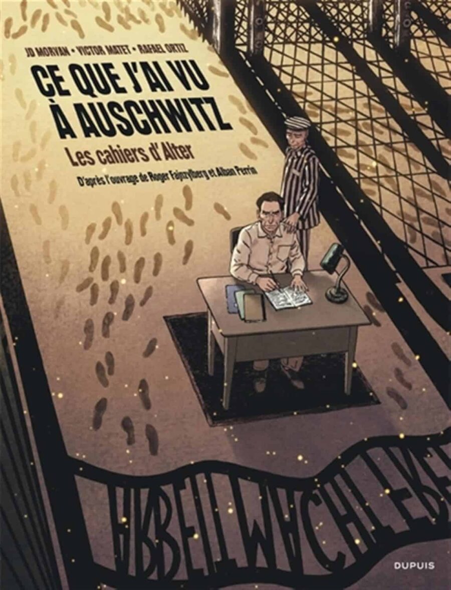 cahiers d'Alter BD témoignage auschwitz BD Ce que j’ai vu à Auschwitz, Les cahier d'Alter