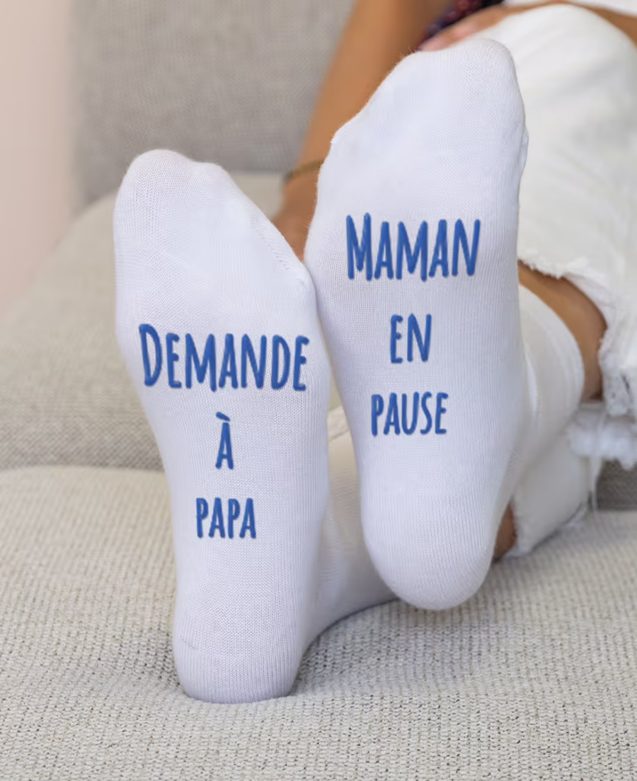 chaussettes a message pour maman chaussettes message humoristique fête des mères