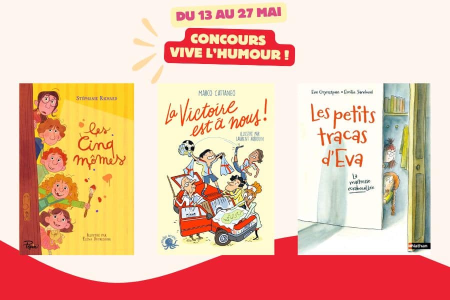 concours livres droles enfants mafamillezen