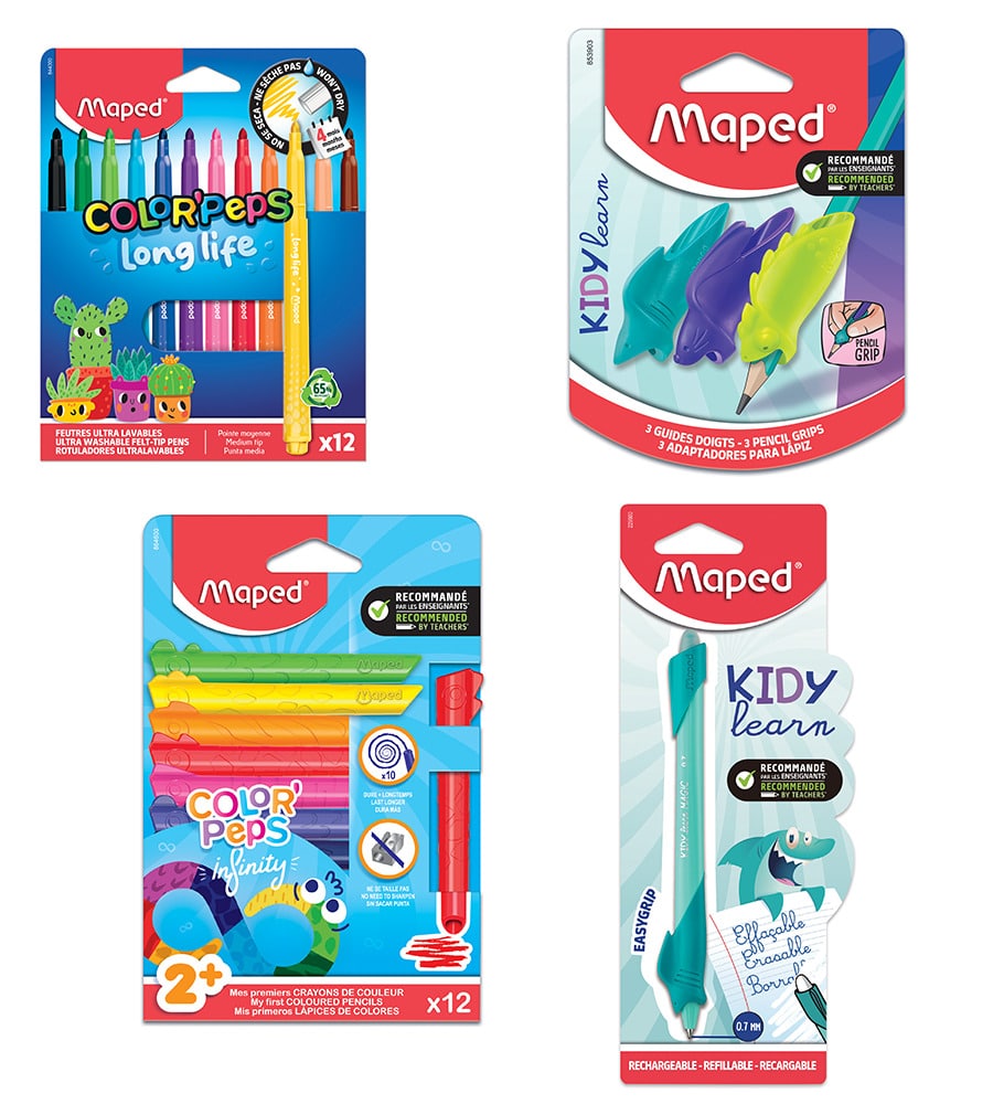 feutres et crayons maped