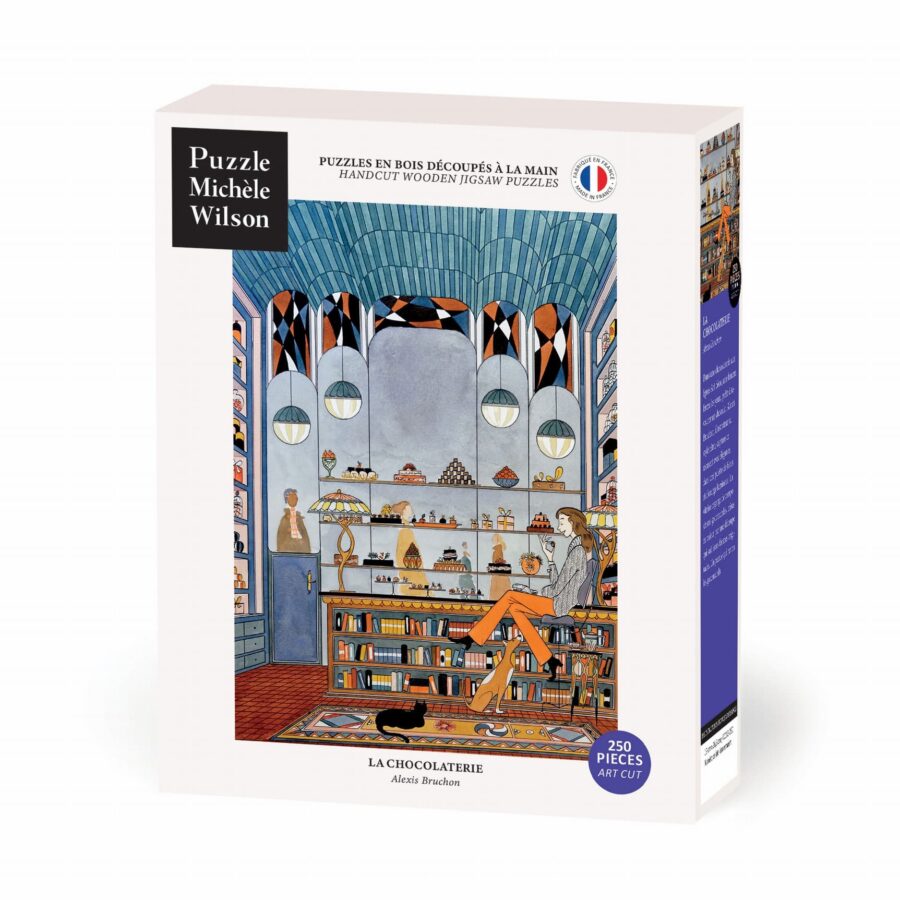 Puzzle La Chocolaterie Michèle Wilson 250 pièces bois