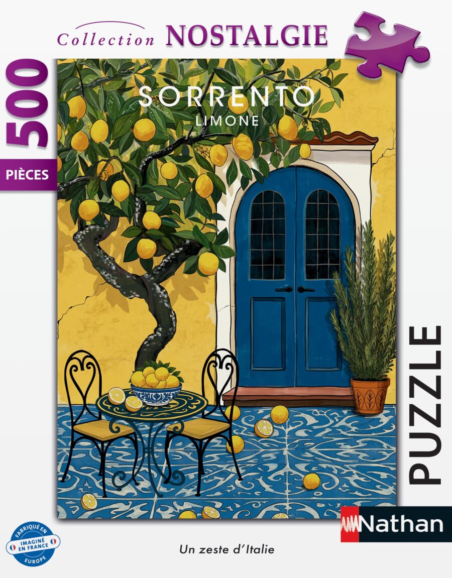 Puzzle Un Zeste d'Italie Nathan 500 pièces