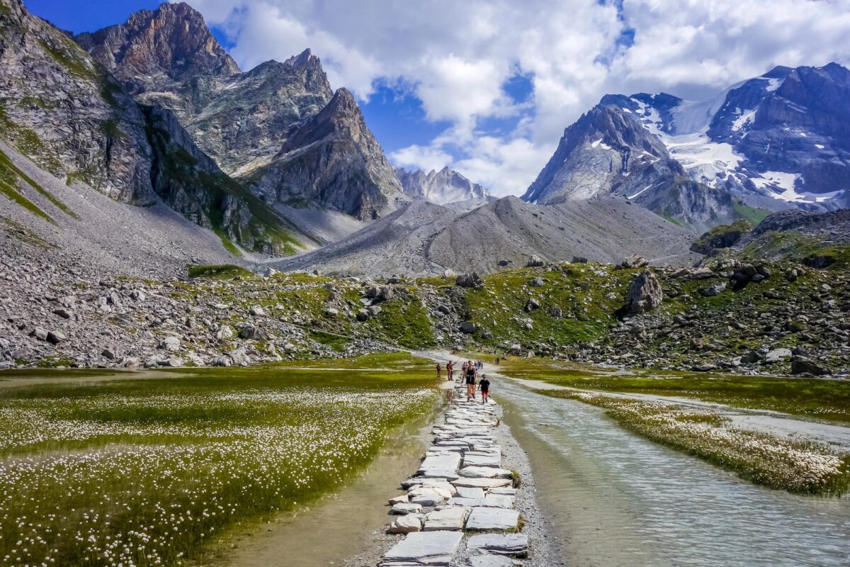 randonnée en famille lac du parc naturel de la vanoise