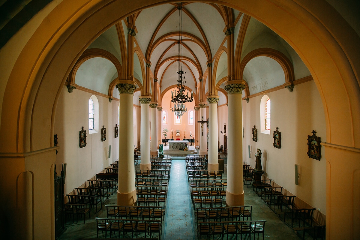 Abbaye Saint-Jean de Sorde a Sorde vue intérieure