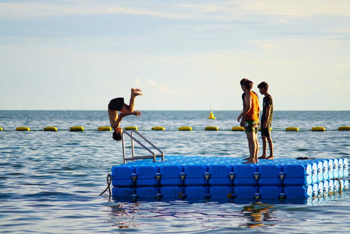 adolescents baignade prise de risque