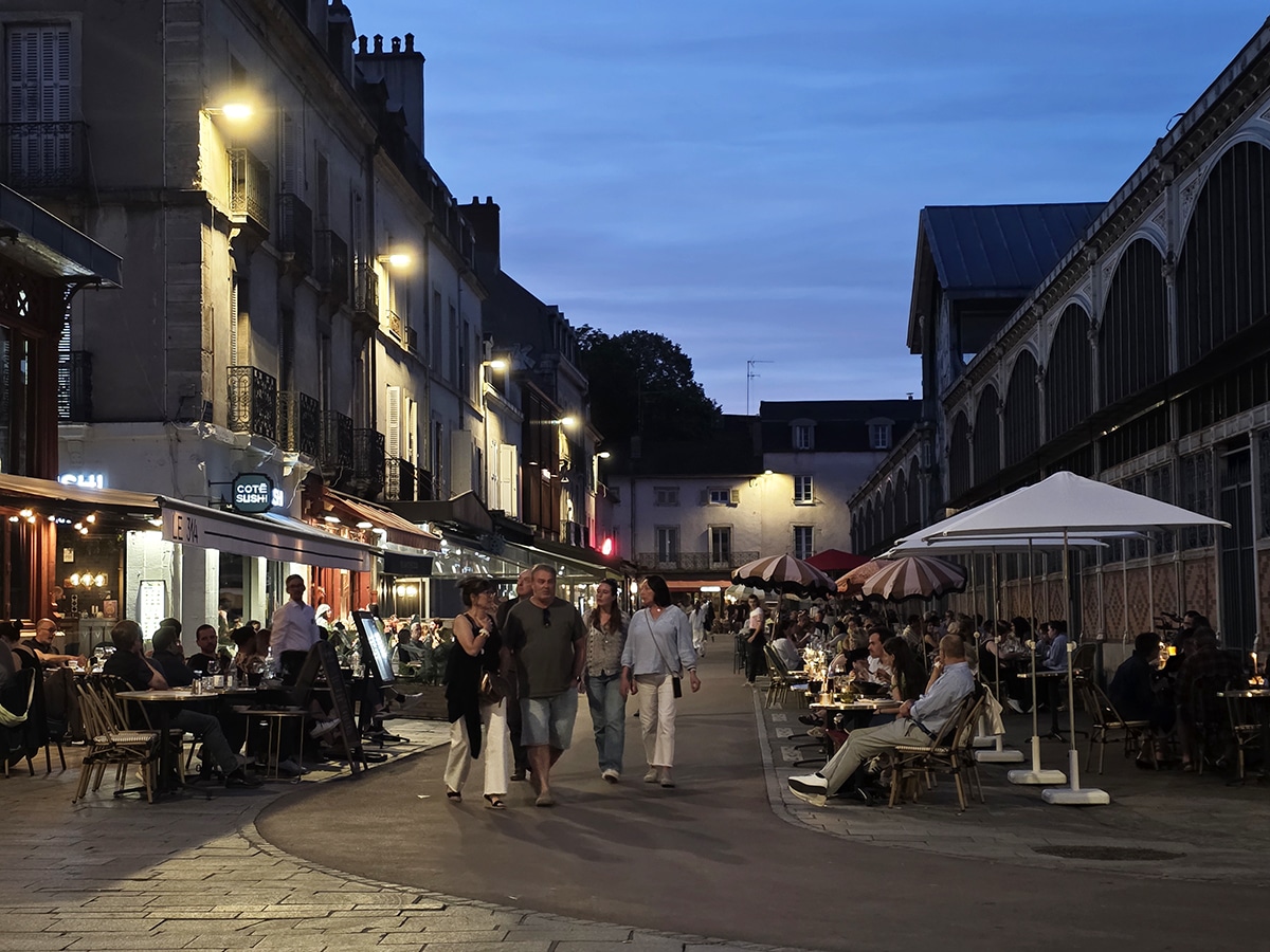dijon animations nocturne quartier des halles