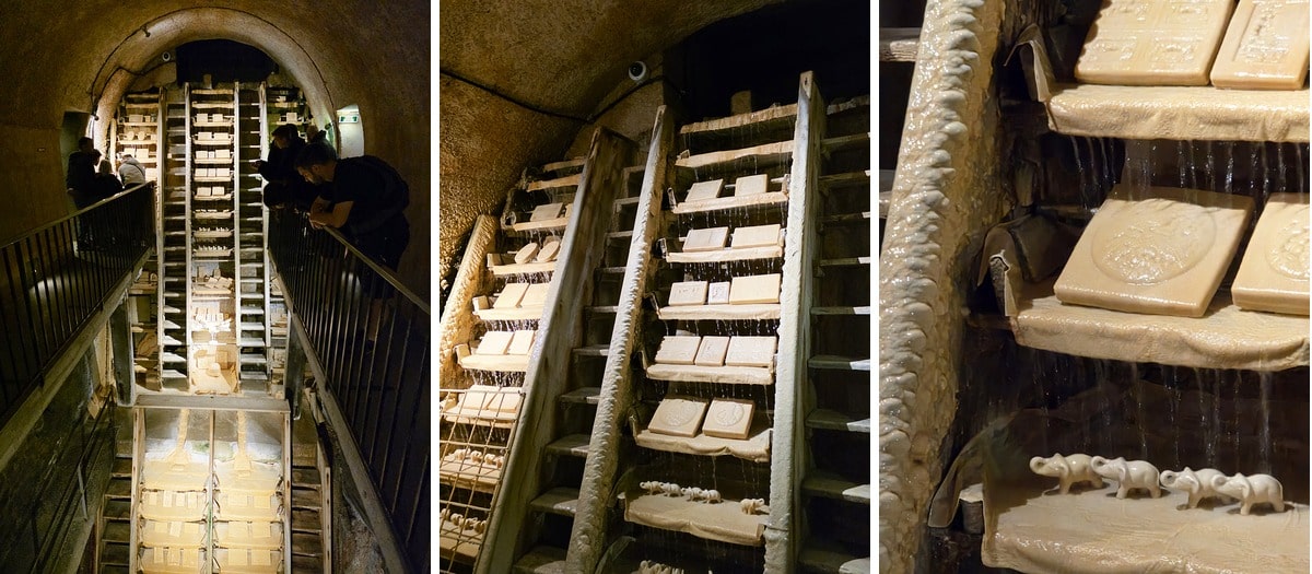 échelle fontaines pétrifiantes saint nectaire