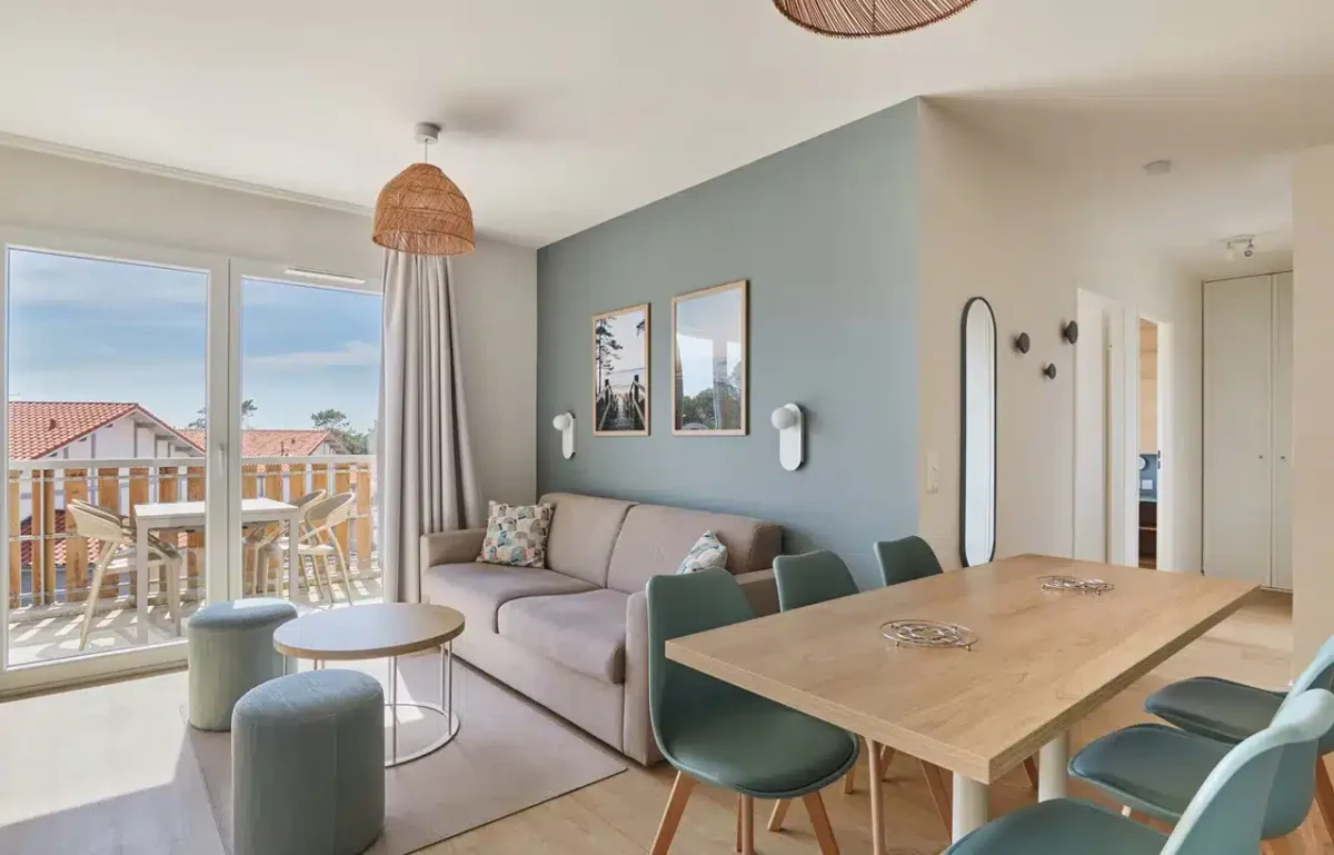 résidence odalys mimizan appartement familial avec balcon