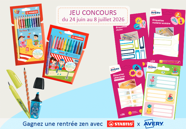 concours stabilo avery mafamillezen 2026