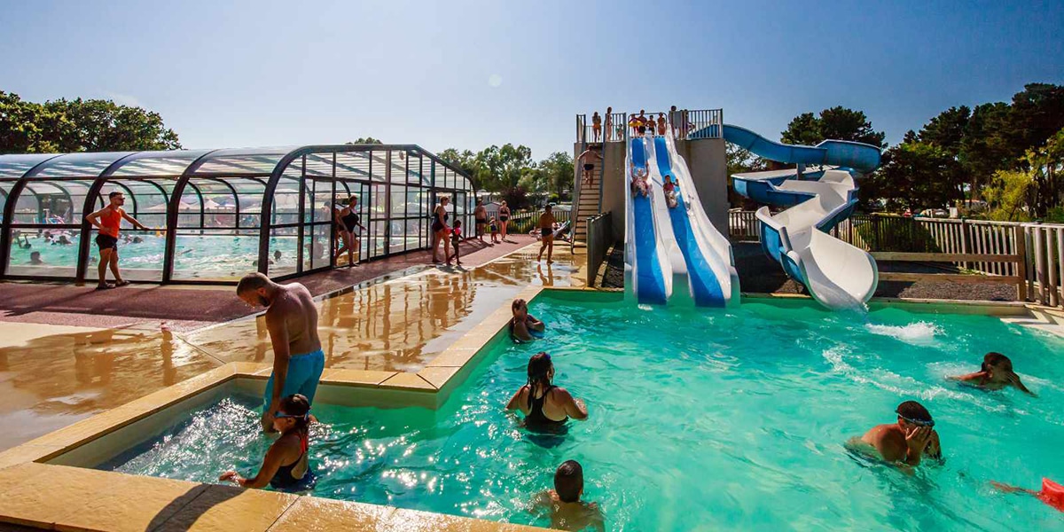 camping avec parc aquatique couvert guérande