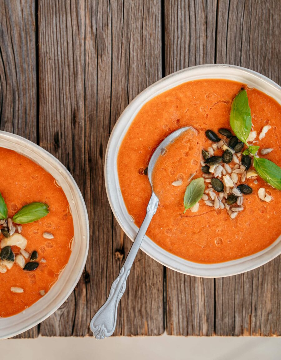 recette gaspacho pour intestins sensibles