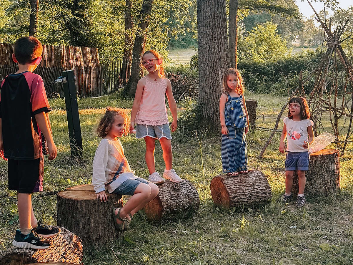 hébergements nature avec club enfant gers