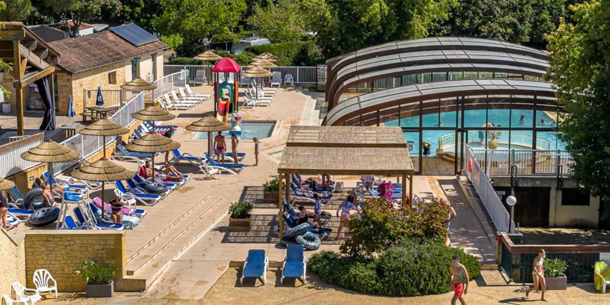 camping avec parc aquatique couvert Dordogne
