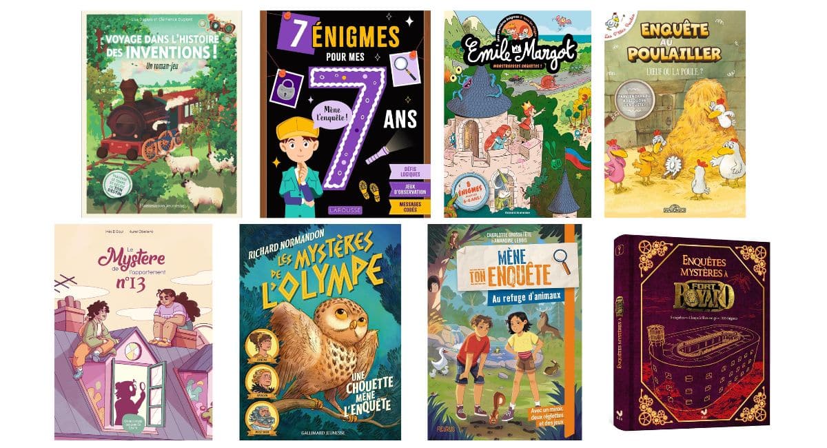 livres enquête enfant