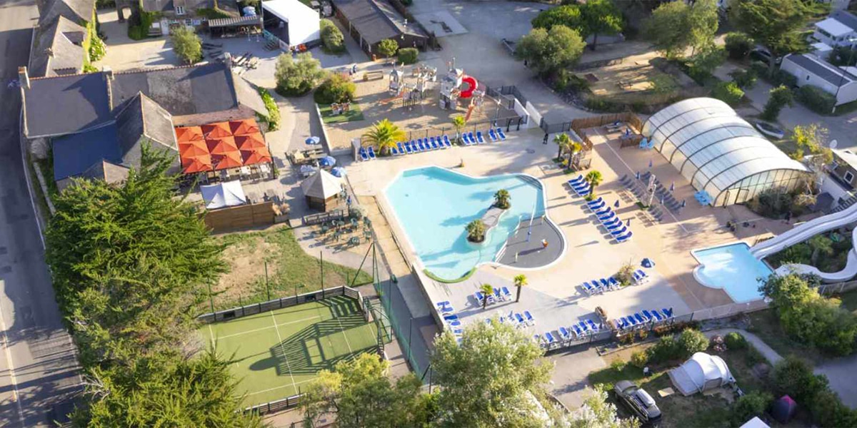 camping avec parc aquatique couvert morbihan